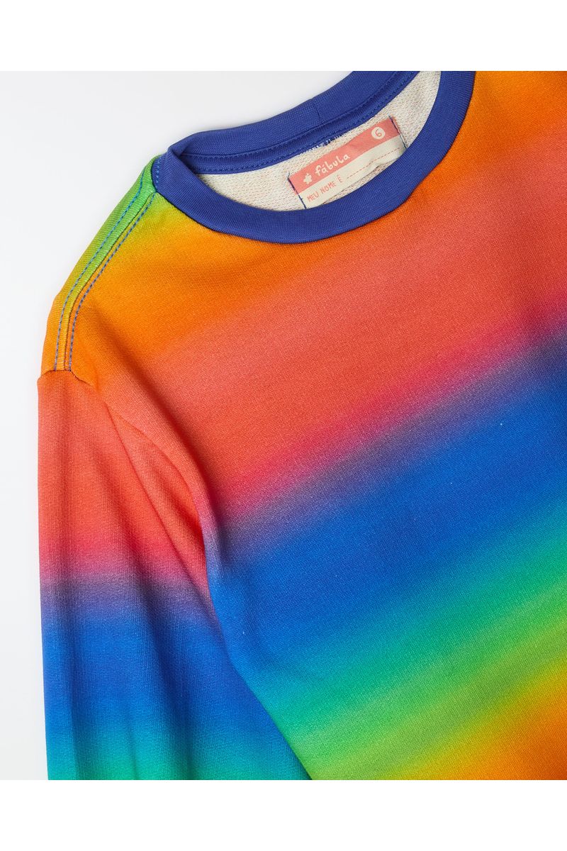 Casaco Moletom Rainbow