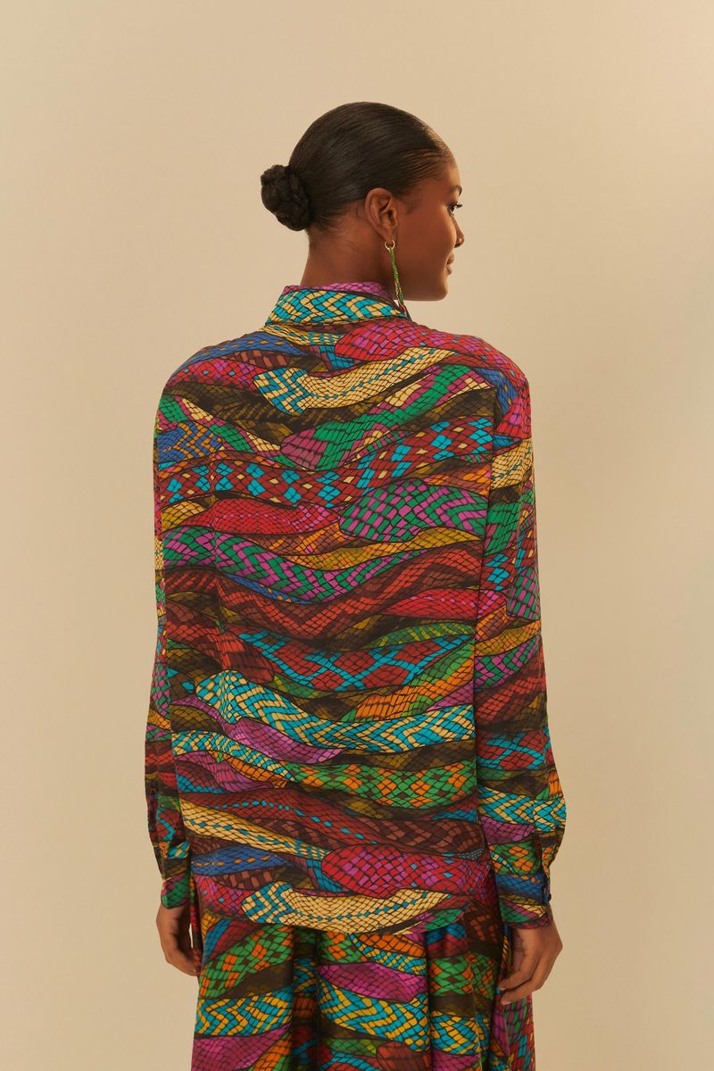 Camisa Estampada Miragem