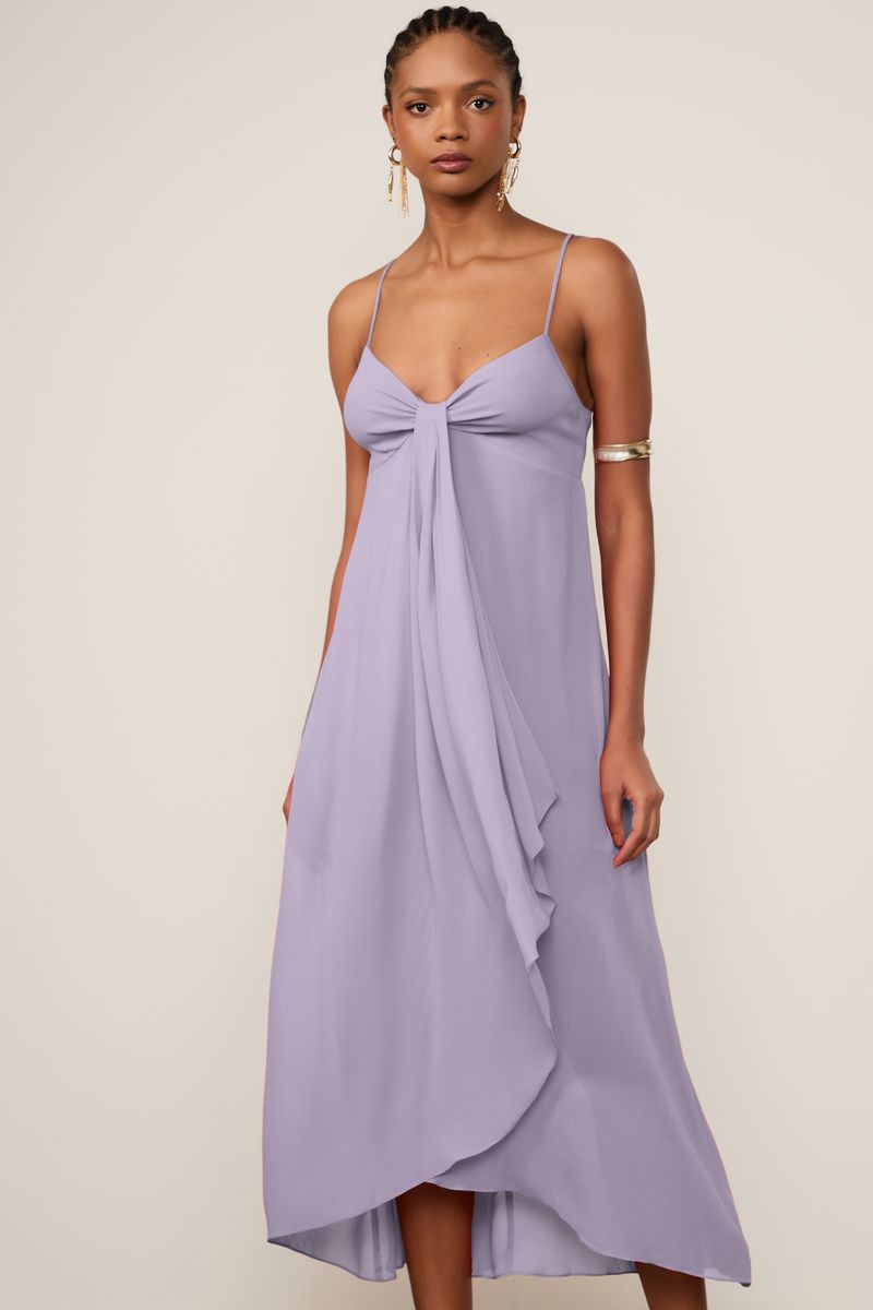 Vestido Midi Slipdress Pareo Smp