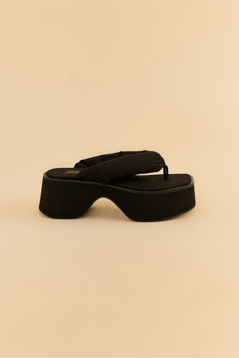 Sandália Puffer Platform Lisa