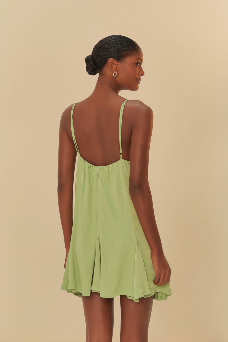 Vestido Nesgas Alcinhas