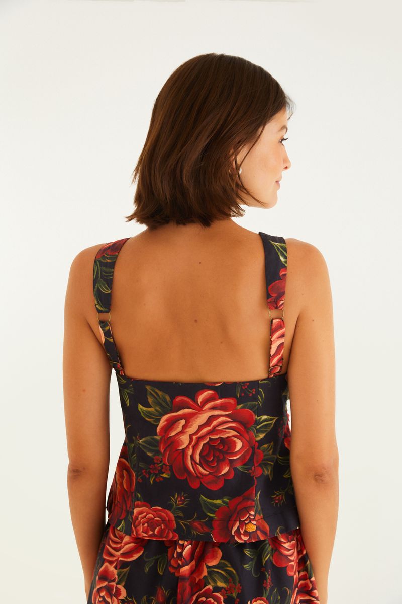 Blusa Estampada Rosália